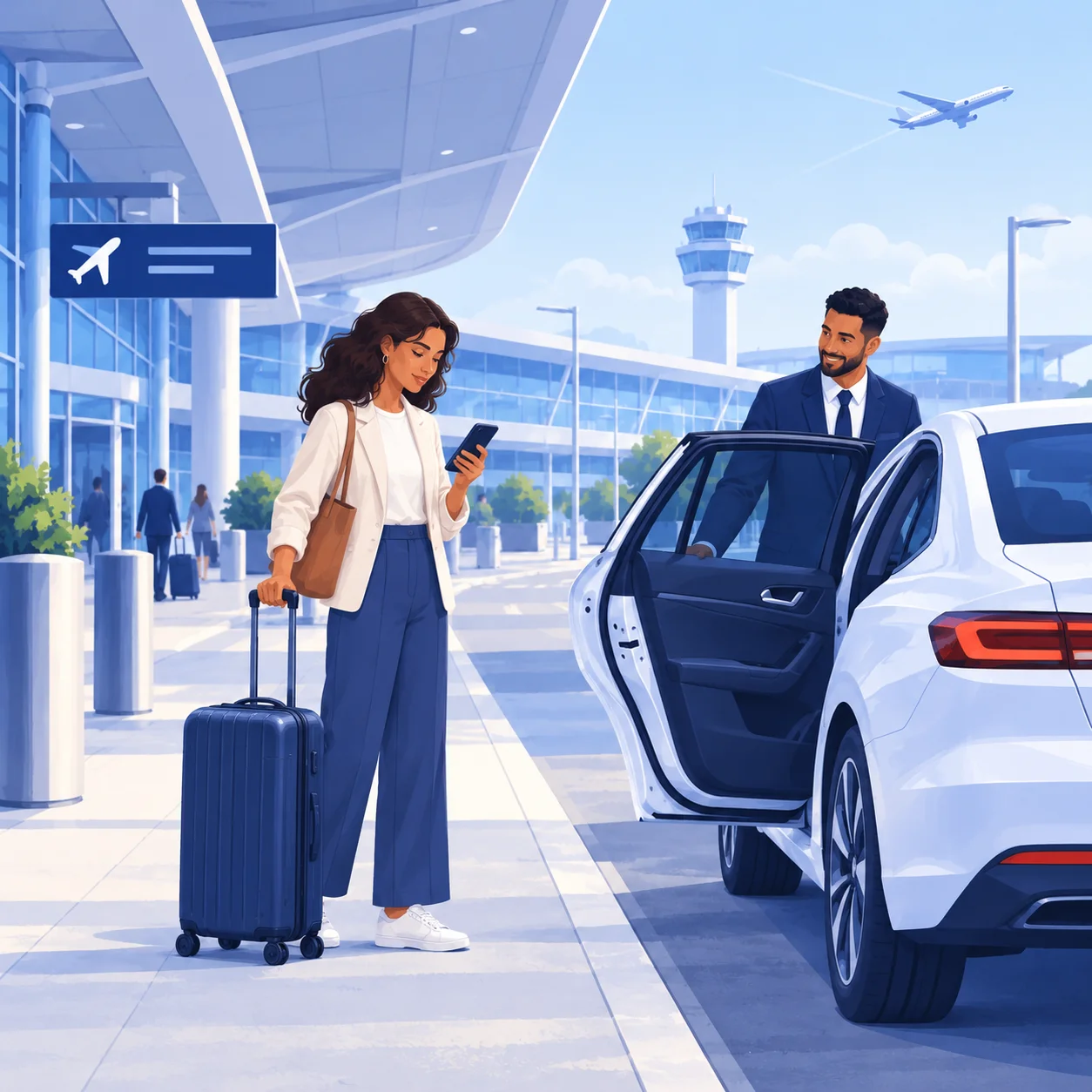 Illustration for Airport transportation checklist