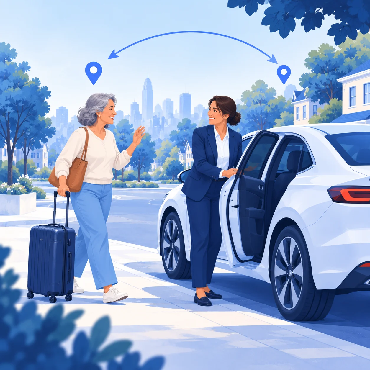 Illustration for Keep the connection with a trusted local driver