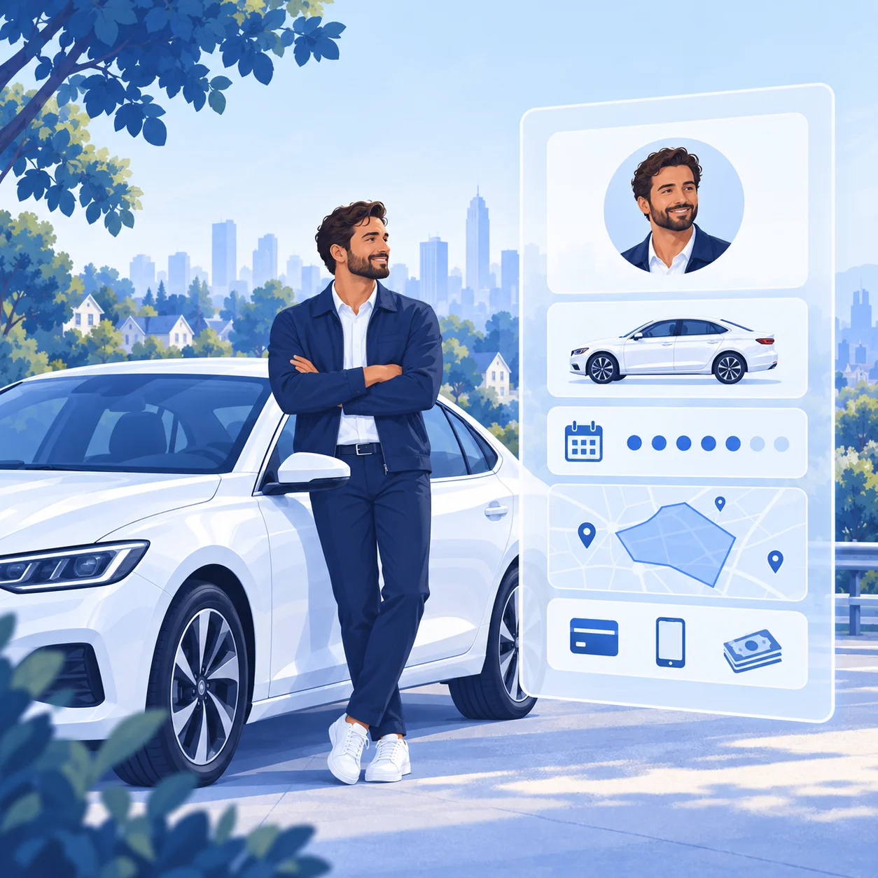 Illustration for Create a trustworthy private driver profile