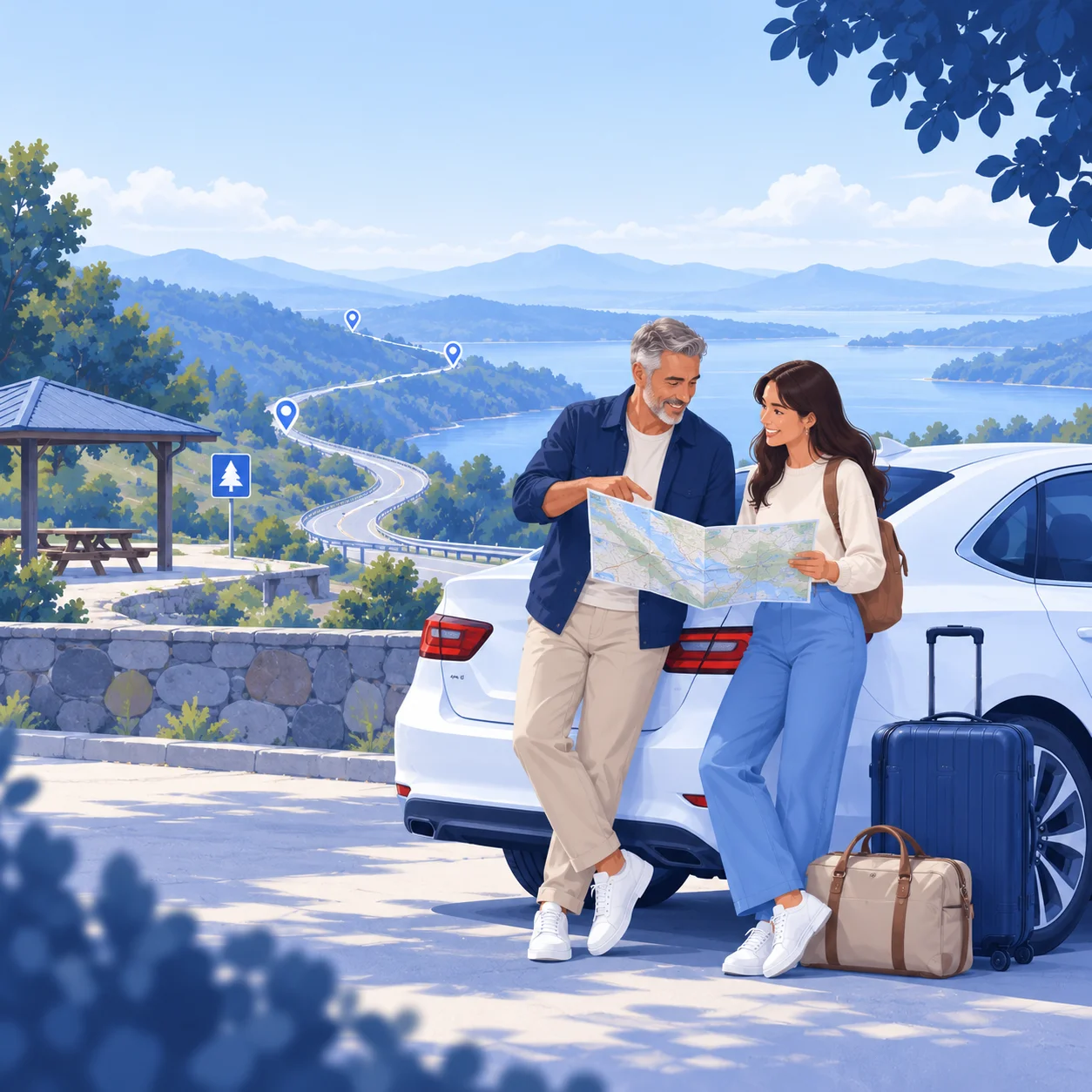 Illustration for How to plan a long-distance ride