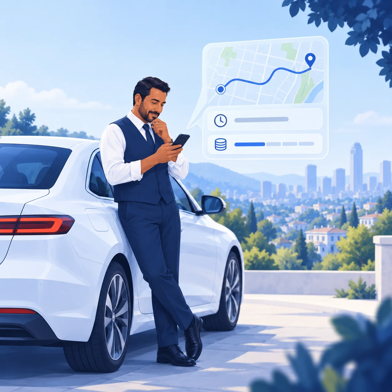 Illustration for How private driver pricing works