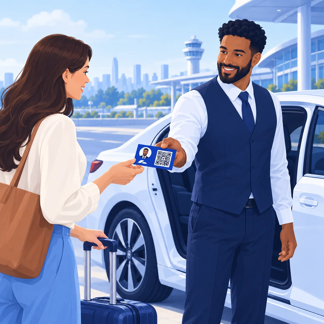 Illustration for QR cards for independent drivers
